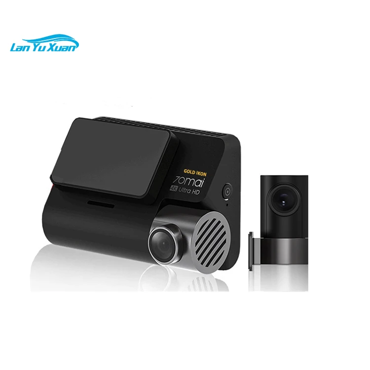 

Goldikon dashcam 4K HD DVR GPS car 1080p driving recorder front and rear parking vehicle blackbox night vision