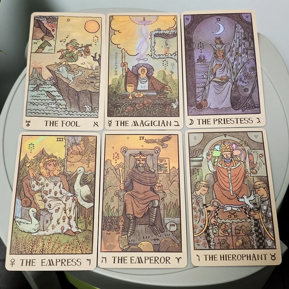Mazo De Tarot Rider Clásico 78 Cartas – Rosa, Ideal Para Principiantes, Adivinación Y Lectura Del Destino