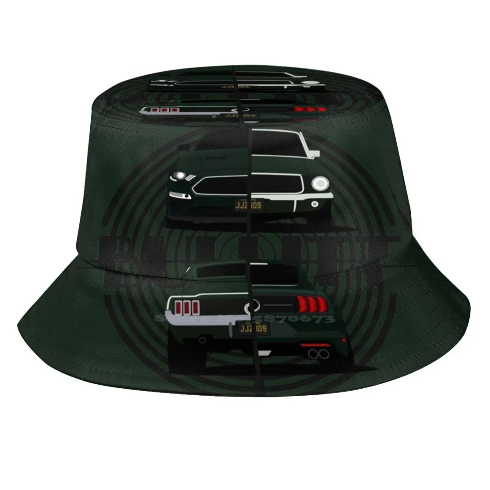 Bullitt Generations Outdoor Sun Fishing Panama Hats Shelby Muscle Tuning Classic Modern Bullitt Bulit Fastback Mach Gt500