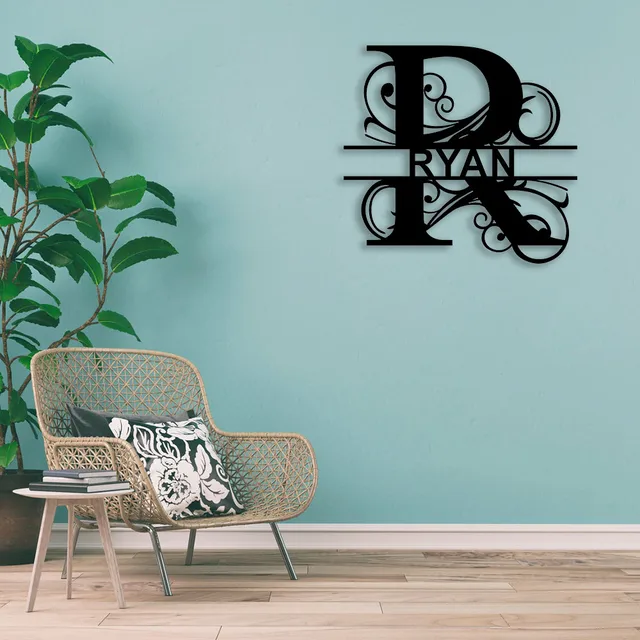 Personalized Monogram Door Decor-R 18