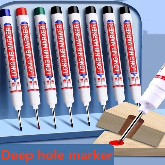 Wholesale Markers Set 20mm Deep Hole Long Nib Head For Metal