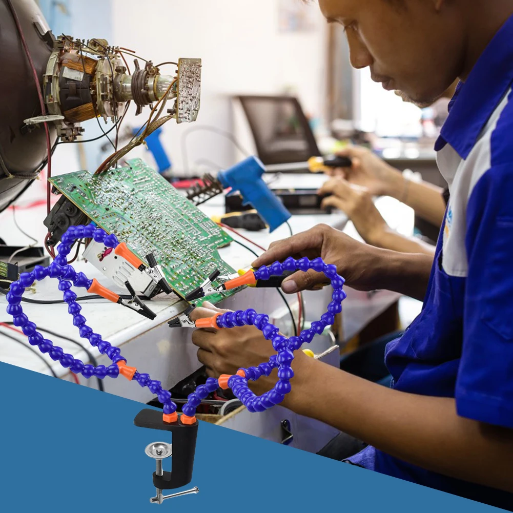 Multi Soldering Helping Hand Rotating Clamps Soldering Station Helping