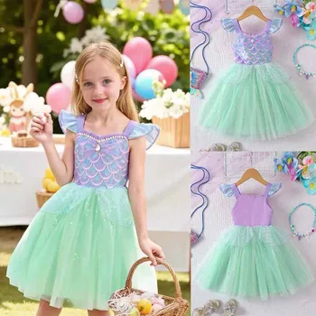 Mermaid Princess Tutu Dress 1