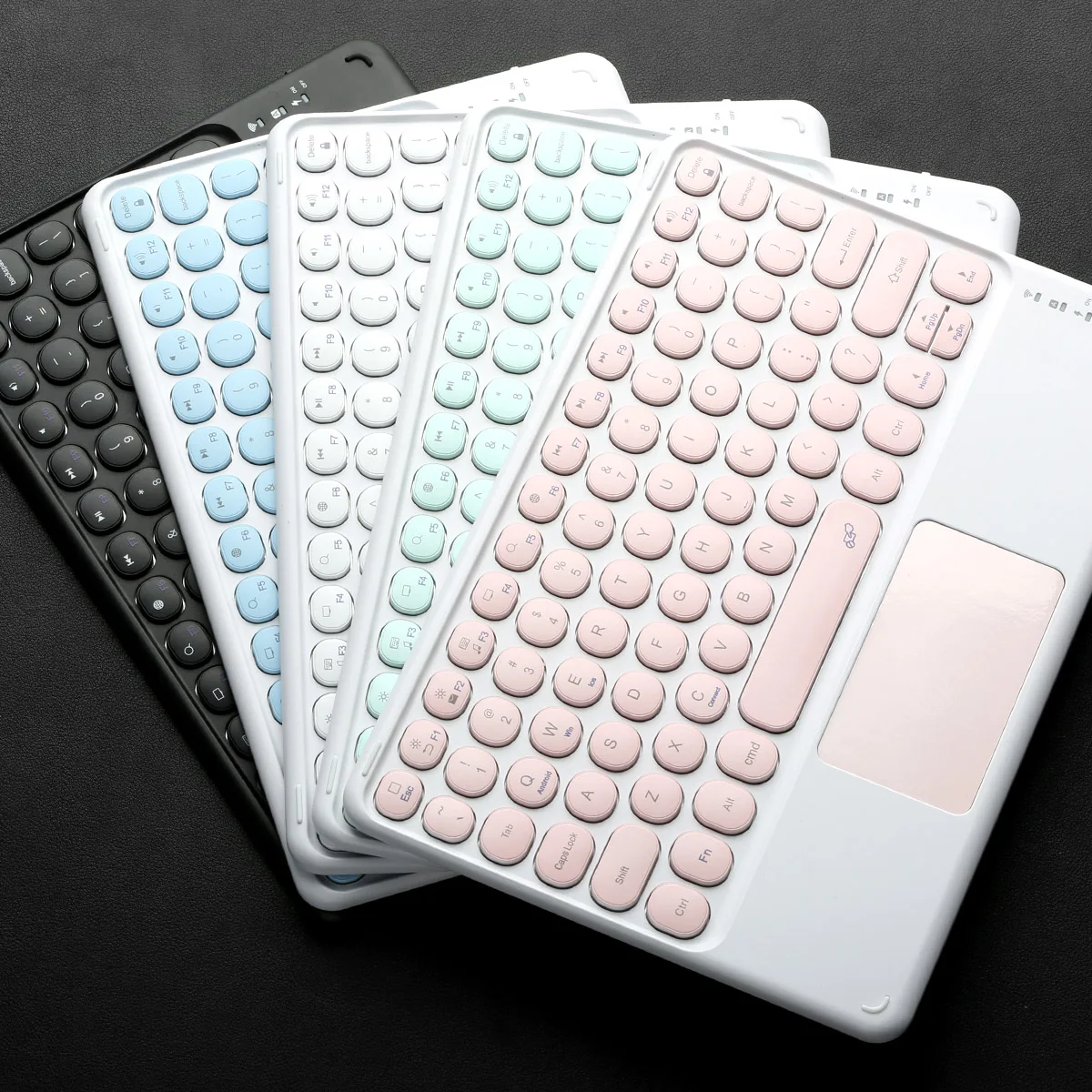 Wireless Keyboard Bluetooth-compatible for Android IOS Windows iPad Xiaomi Samsung Huawei Phone Tablet Rechargeable