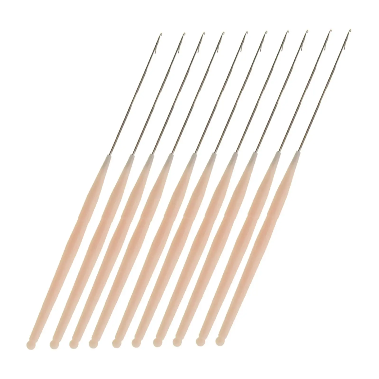 10pcs Latch Crochet Hooks Set Knitting Needles Weaving Crocheting Yarn Craft Braids Hair Tools Supplies