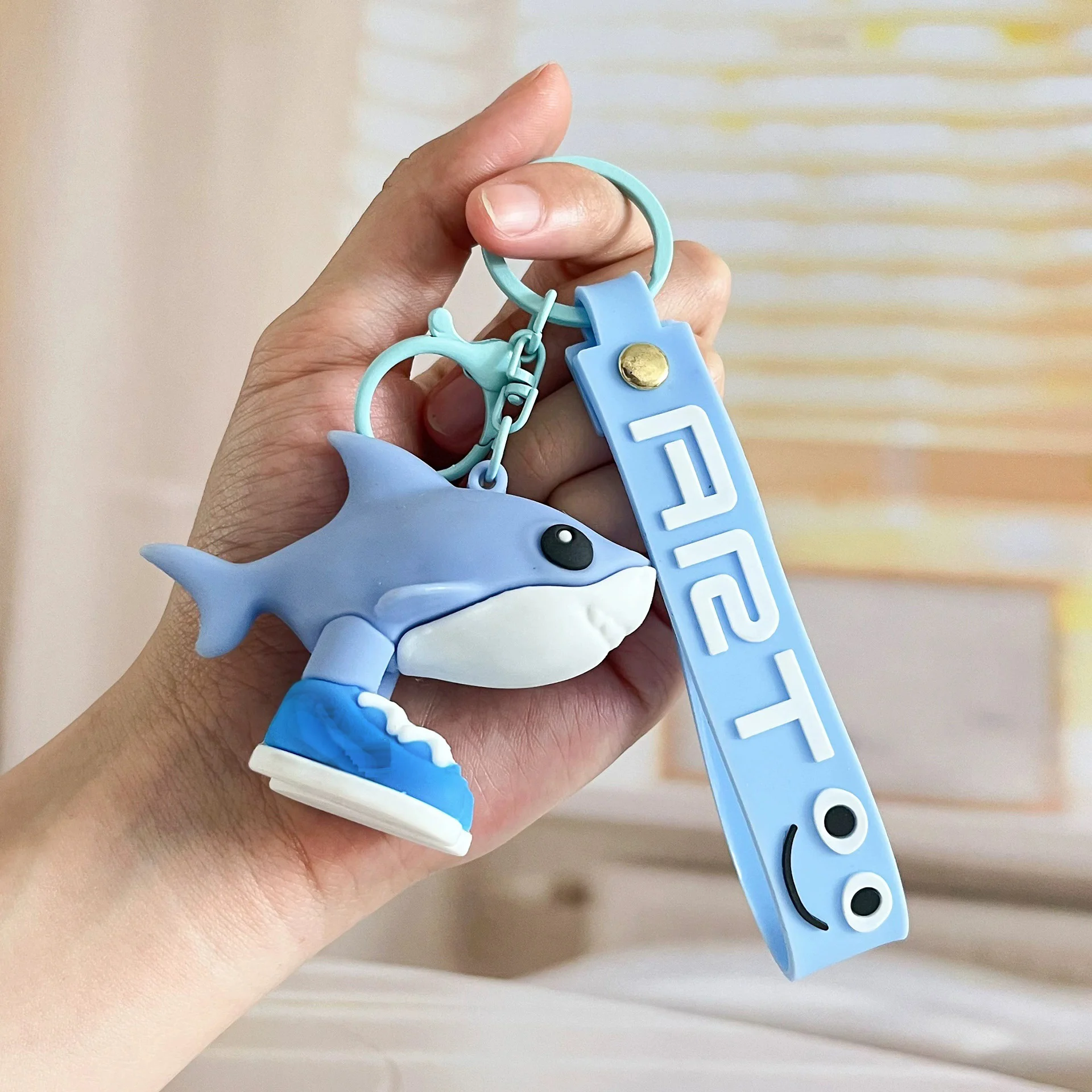 Tralalero Tralala Keychains Tung Tung Sahur Brainrot Anime Action