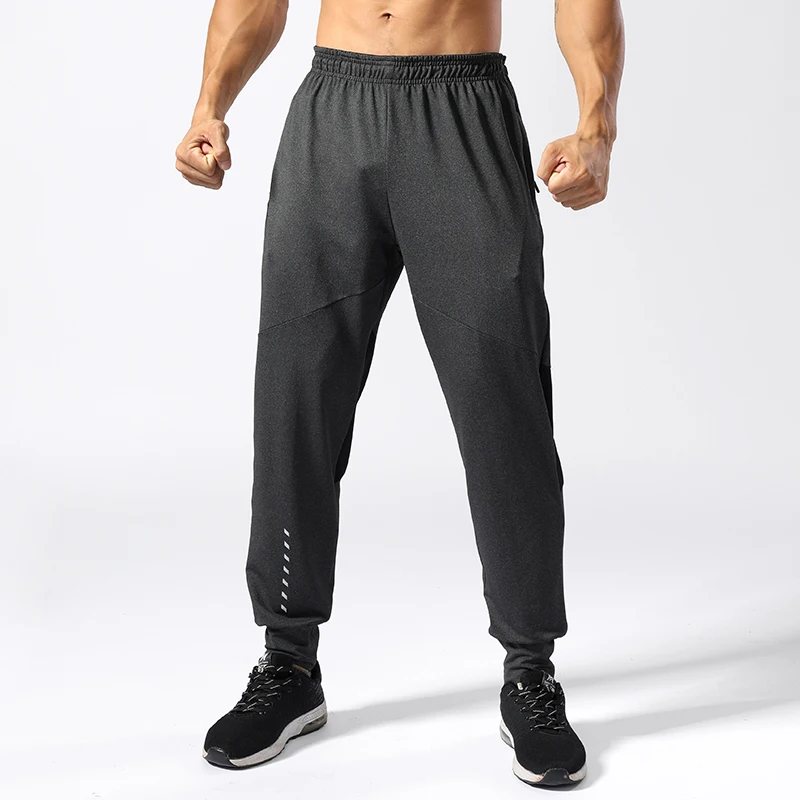 

New Spring summer Quick Dry Elastic Breathable Men Running Pants Training Trousers Jogging Fitness Gym Workout Sport Sweatpants
