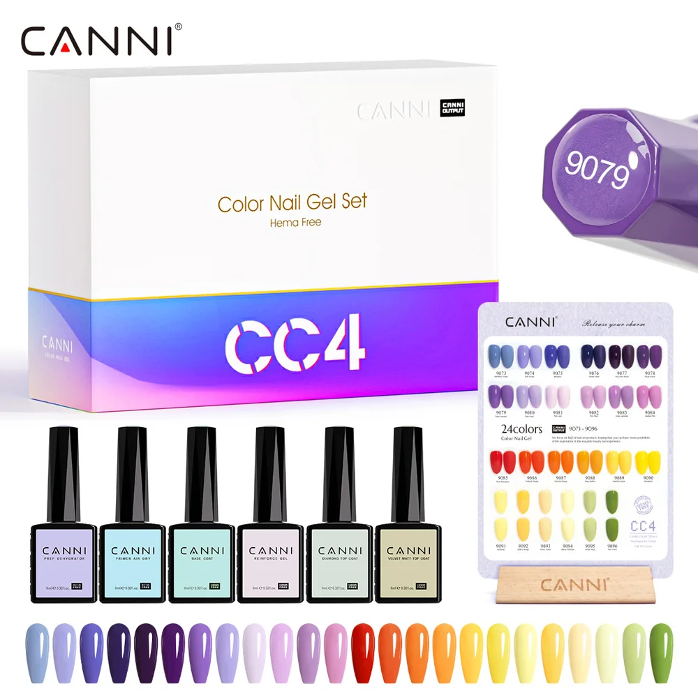 HEMA FREE Nail Gel Polish VIP Kit New Arrival Venalisa CANNI Full Coverage Nail Manicure Nail Salon Home Used Learner Set Gel 5