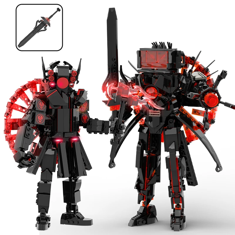 Skulbii-男の子と大人のためのビルディングブロック,組み立て用の