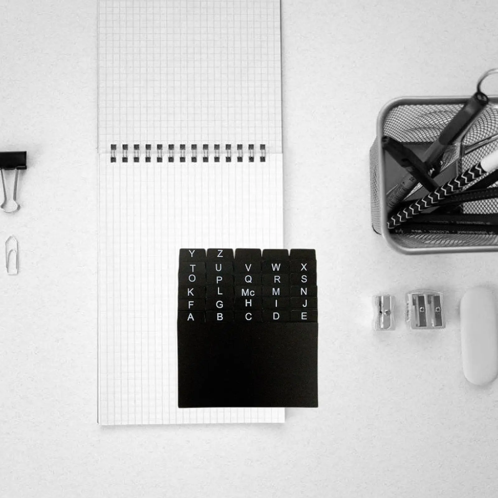 30Pcs Index Cards A-z Dividers 3x5