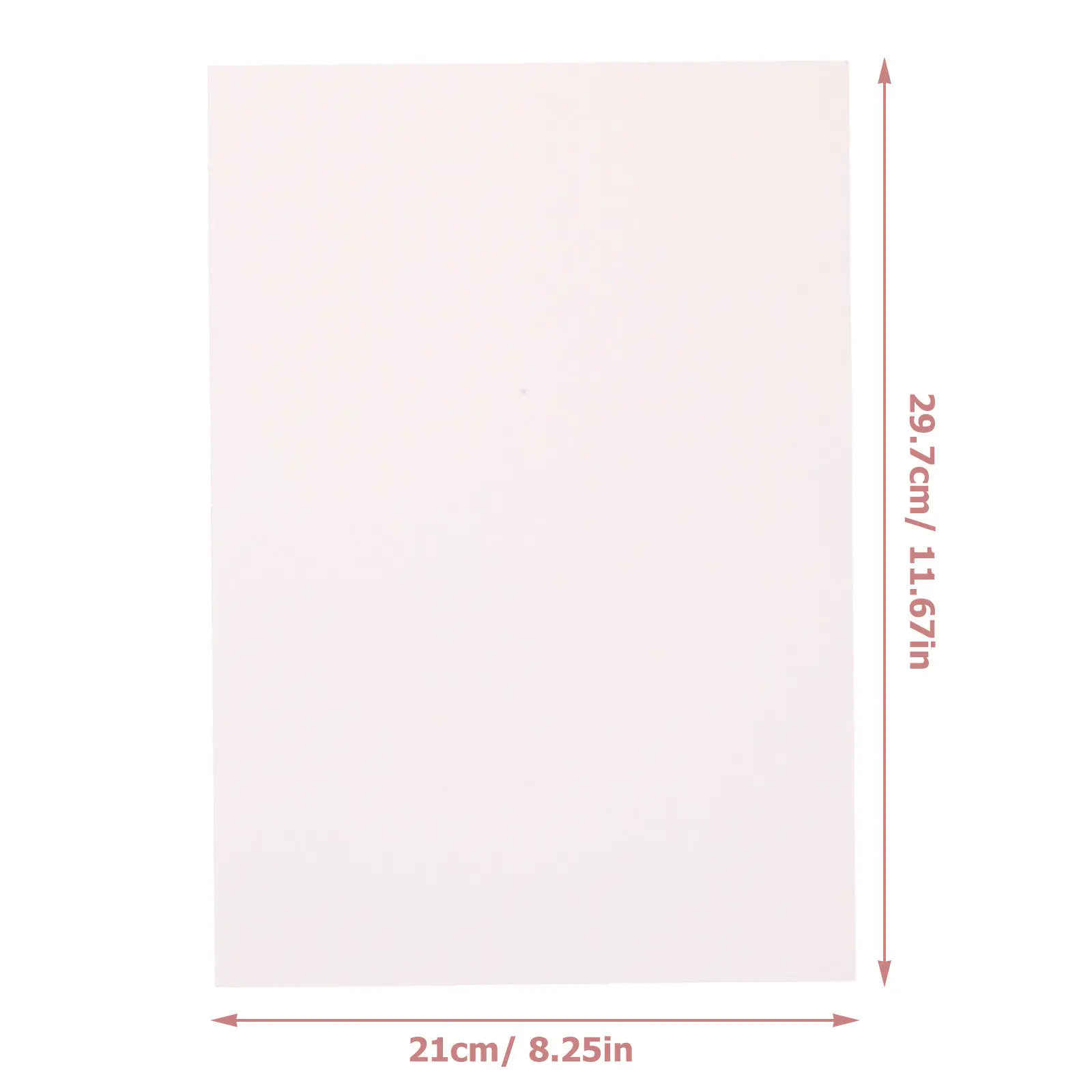 100Pcs 승화 전사 용지 티셔츠, 베개, 세라믹 접시용 열전사 재료 DIY 인쇄 가능 열 프레스 시트