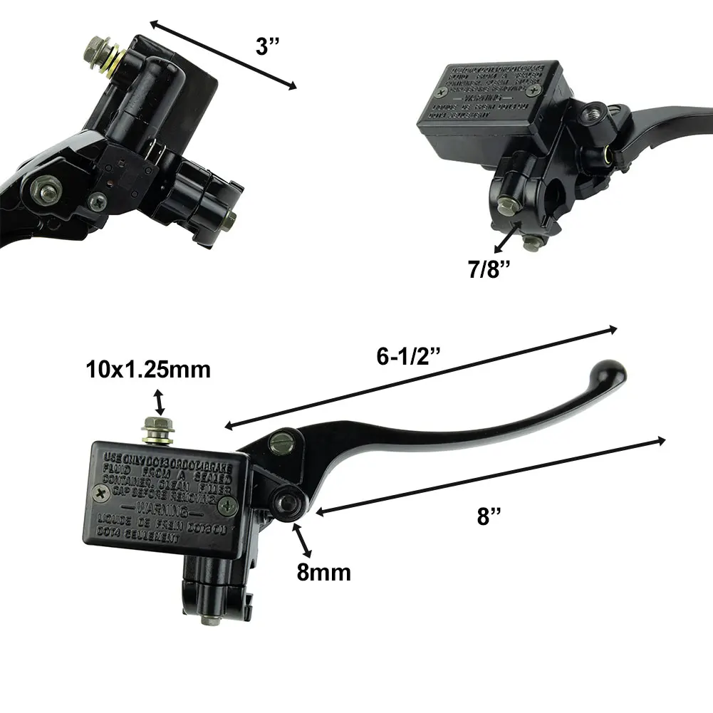 Motorcycle Front Brake Clutch For Honda CM400 CM450 CX500 CB350 CB400 CB650 CB750 Motorbike Hydraulic Pump Motorbike Brake Lever