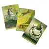 23 Sheets Tarot Deck Cards Five Languages Beginner Set Divination Mysterious Fantasy Cats Oracle Card Full Color Card Game Board 2
