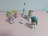 Resin Peanut Crafts for Holidays, Christmas Tree, Cartoon Ornaments, Pageant Nativity Figurines 5