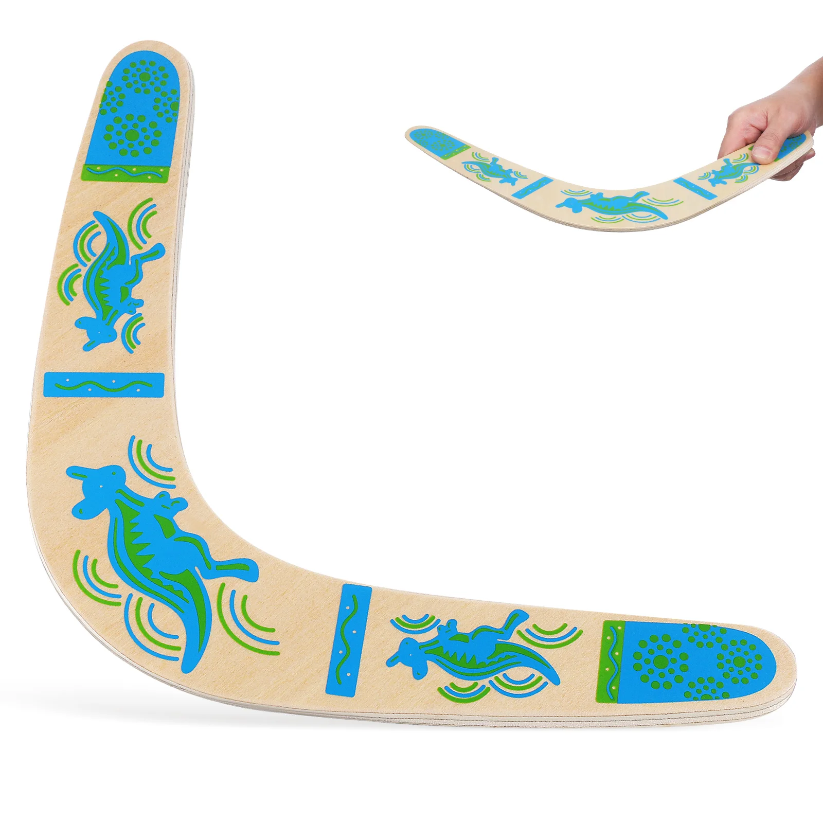 

V Shaped Sports Flying Dart Returning Wooden Party Plaything