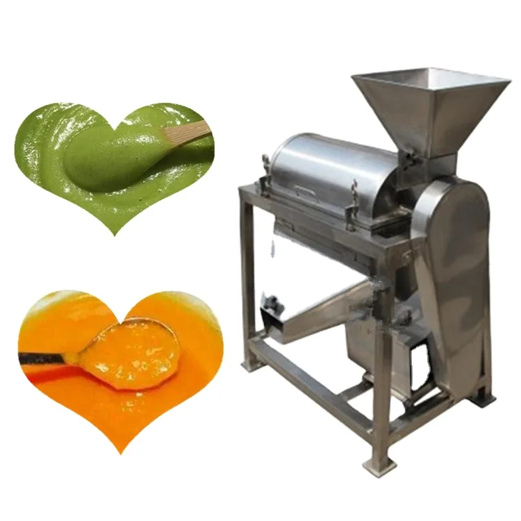 Industrial Mango Pulping Pulp Fruit Seed Remove Pulper Cutter Juicer Extractor Machine Fruit Juice Machine