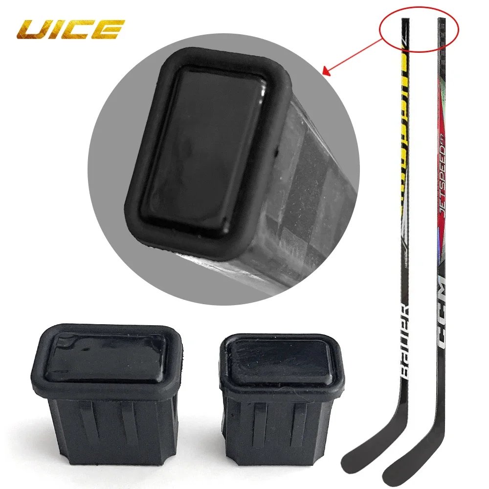 Ice Hockey Stick End Cap 10pcs Set Rubber End Plug Hockey Accessories Adult Ice Hockey Stick Accessory 2