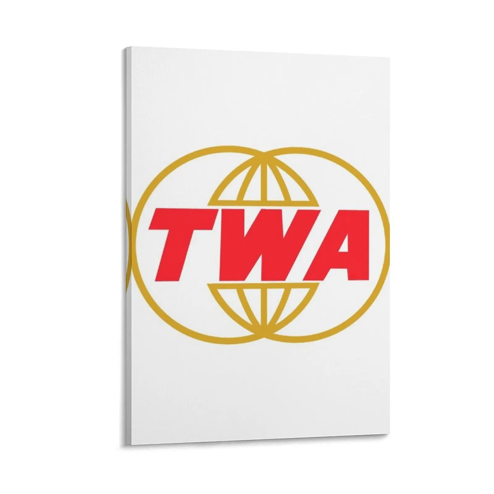 

TWA Airlines - Vintage Logo Canvas Painting Decor for room house decorations Wall posters Decoration