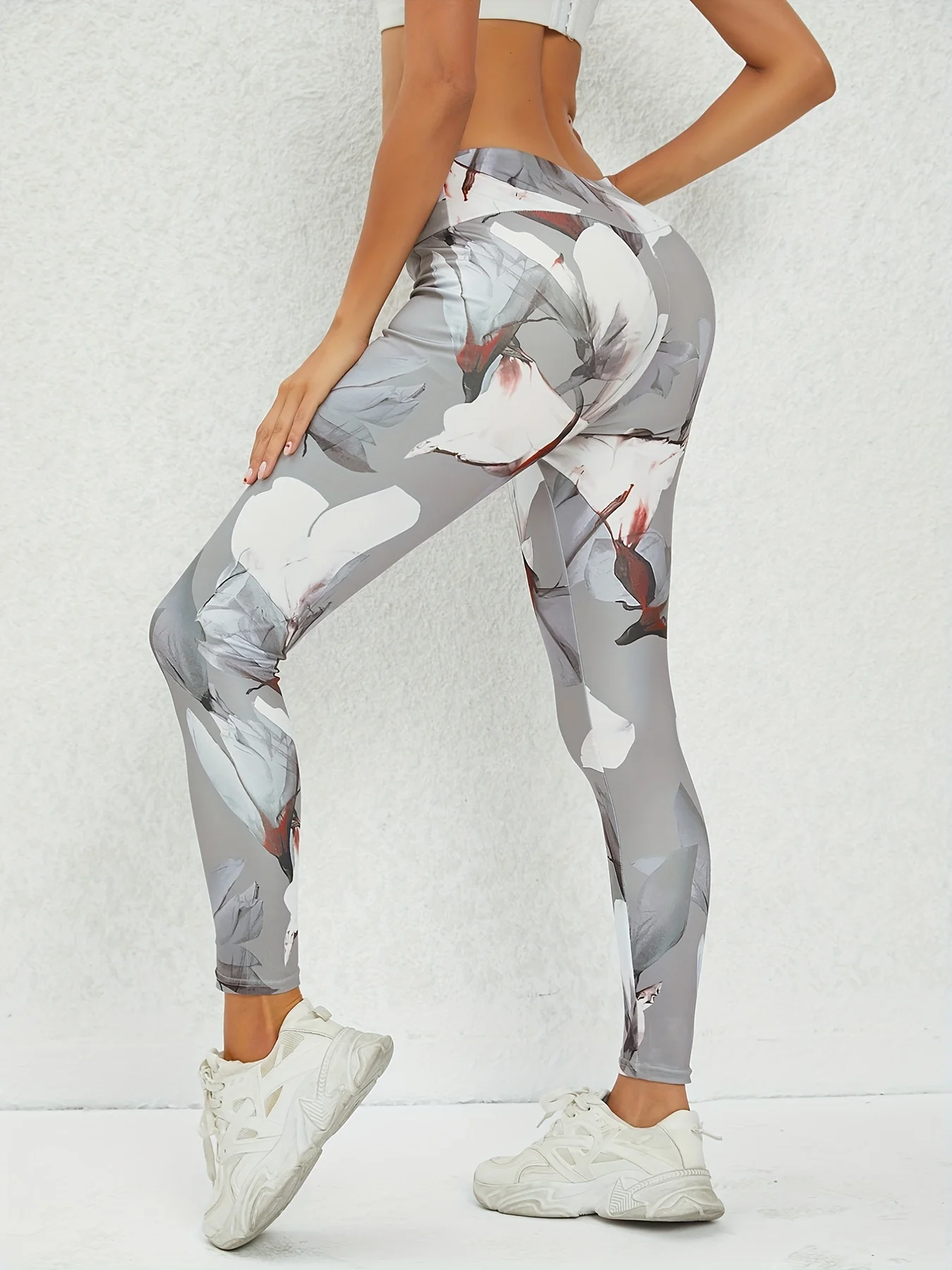 Women Butt Lifting Leggings Printed High Waisted Workout Sport Gym Pants licras deportivas para mujer