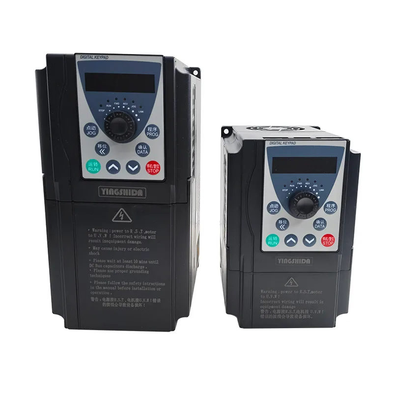 2.2kw VFD 주파수 변환기 모터 속도 컨트롤러 단상 220V에서 삼상 380V로 변환하는 산업용 인버터