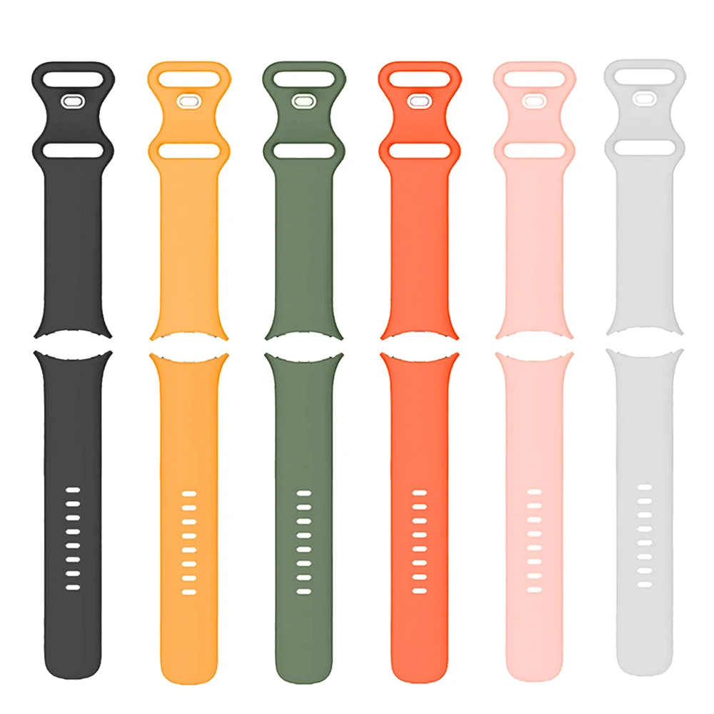 Silikonarmband für Google Pixel Watch 4 3 41mm 2, Ersatz-Sportarmband, Smartwatch-Armband, Correa für Google Pixel Watch. – Detail 2
