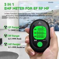 R&D RD600S EMF Meter Portable Electromagnetic Field Radiation Detector 3 in 1 EMF Detector Ghost Hunting Paranormal Equipment 2