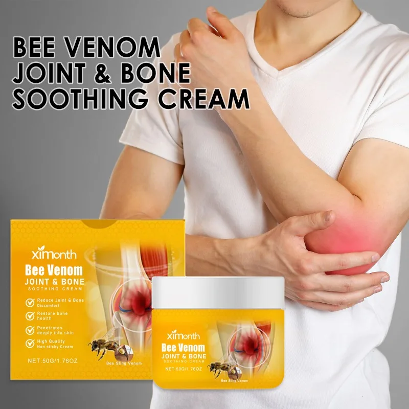 Bee Venom New Zealand Treatment Gel Cream Relieve Muscle Joint Pain for Legs Hands Arms Feet Health Care