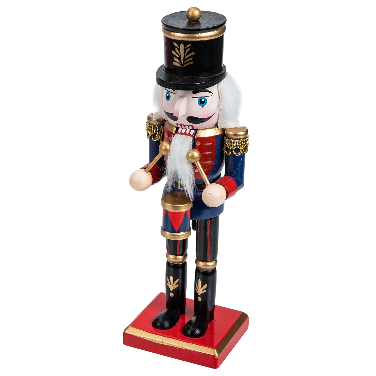 

Wooden Nutcracker King Nutcracker Figures Soldier Wooden Nutcracker Stocking Stuffer Party Bag Fillers Table Shelf Figurine