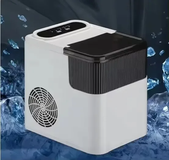 YYHC-home ice maker machine , Portable Ice 12kgs/24Hrs, Bullet Ice for Home Kitchen Office Party Mini