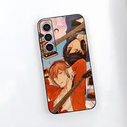 Anime - Inspired Shockproof Soft Phone Case Cover - Samsung A31 4G (Black1)