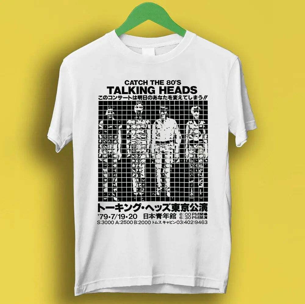 

Talking Heads Japanese 1980 US Tour Catch The 80's Music Gift Tee T Shirt P7276