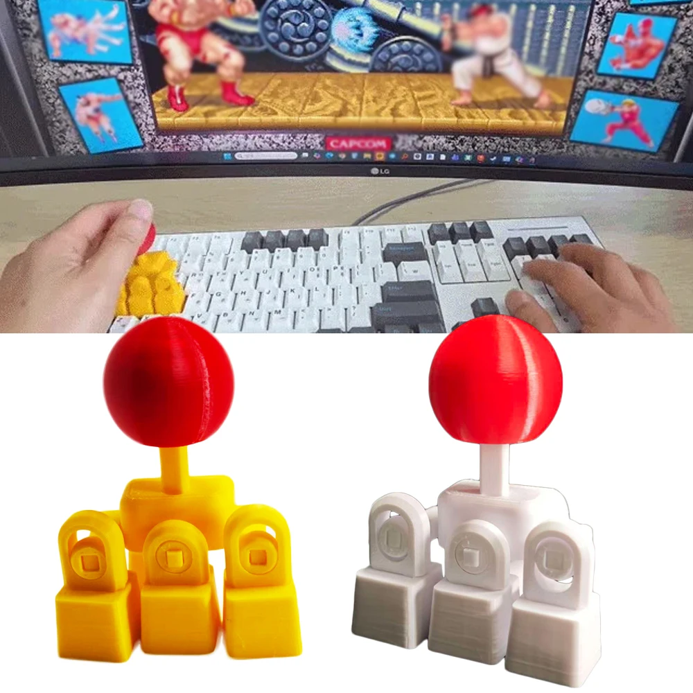 3D 프린팅된 키보드 조이스틱, 기계식 키보드용 WASD 방향키 모드, 간편하게 설치할 수 있는 WASD 키 컨트롤러
