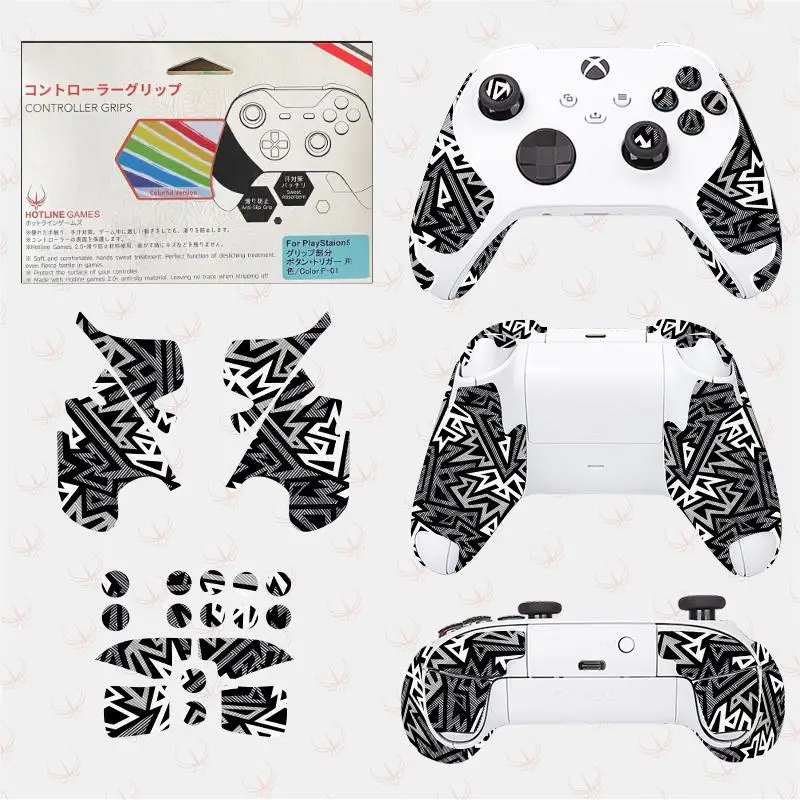 Hotline Games Nastro Grip Controller Colorato Compatibile Con Controller Microsoft Xbox Series X/S, Antiscivolo, Traspirante