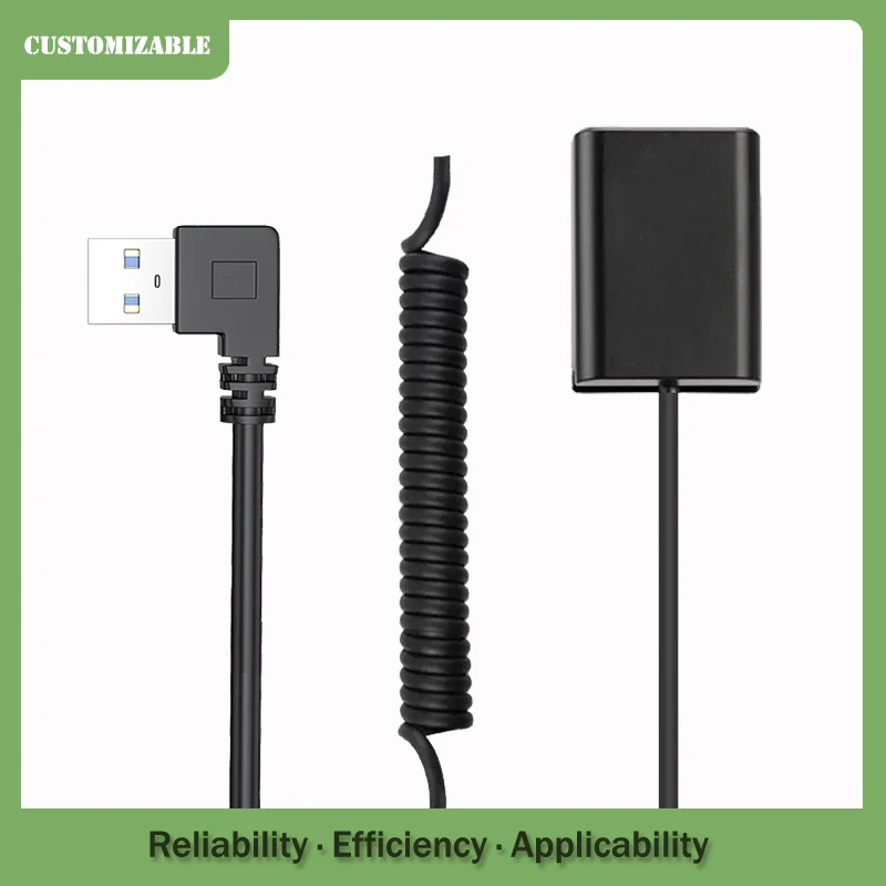 Usb Power Adapter Di Alimentazione Dc Accoppiatore Dr-E6 Lp-E6 Per Canon Eos 5D2 5D3 5D4 5Ds 5Dsr 6D 6D2 7D 7D2 60D 60Da 70D 80D Macchina Fotografica