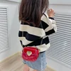 Lovely Patent Leather Chain Bag Crossbody Bags Cute Little Girls Mini Shoulder Bag ForFashion Coin Purse Small Kids Backpack 2
