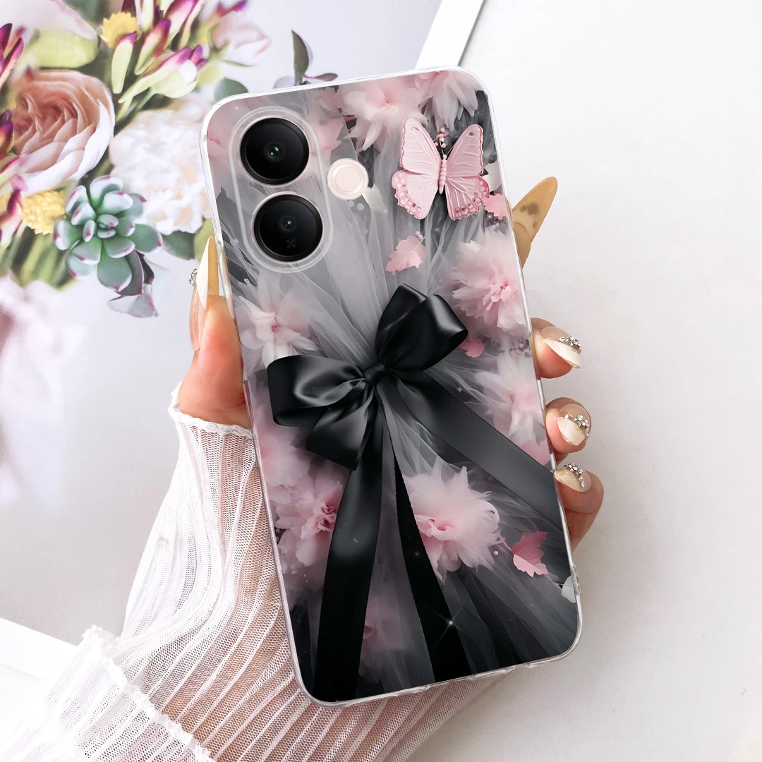 Stylish Painted Soft Slim Phone Case - Fashionable Protective Back Cover