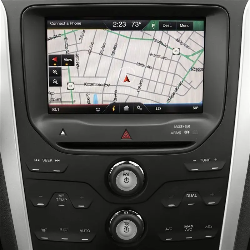 최신 2023 A14 네비게이션 카드 GM5T-19H449-AH GPS 지도 업데이트용 맵 카드 미국/캐나다 지도 SYNC 네비게이션 시스템 내구성 강한 제품