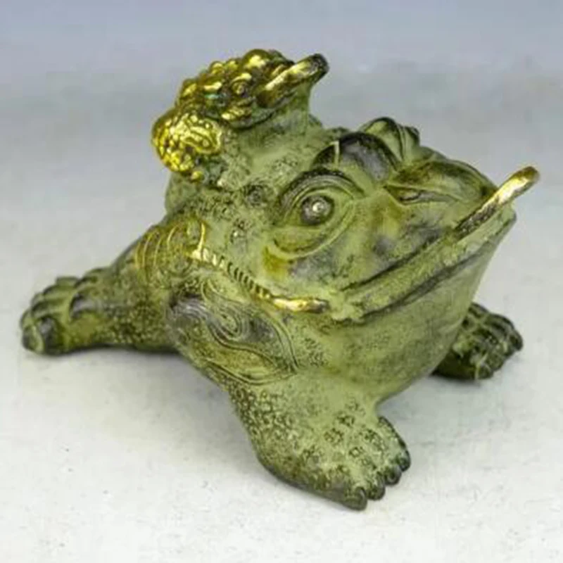

Pure copper three feet toad fortune raising, Nashi, and evil spirits.