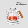 1500W Electric Gooseneck Coffee Pot Home Electric Kettle Auto Power Off 800ml Kung Fu Teapot Suitable For Tea/Coffee Office Po 4