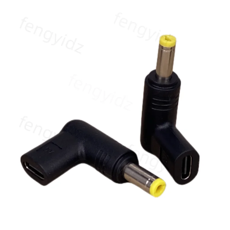 범용 USB C PD to DC 전원 커넥터, C타입 to DC 잭 충전 어댑터 컨버터, 라우터 태블릿 선풍기, 5V, 9V, 12V, 15V, 19V