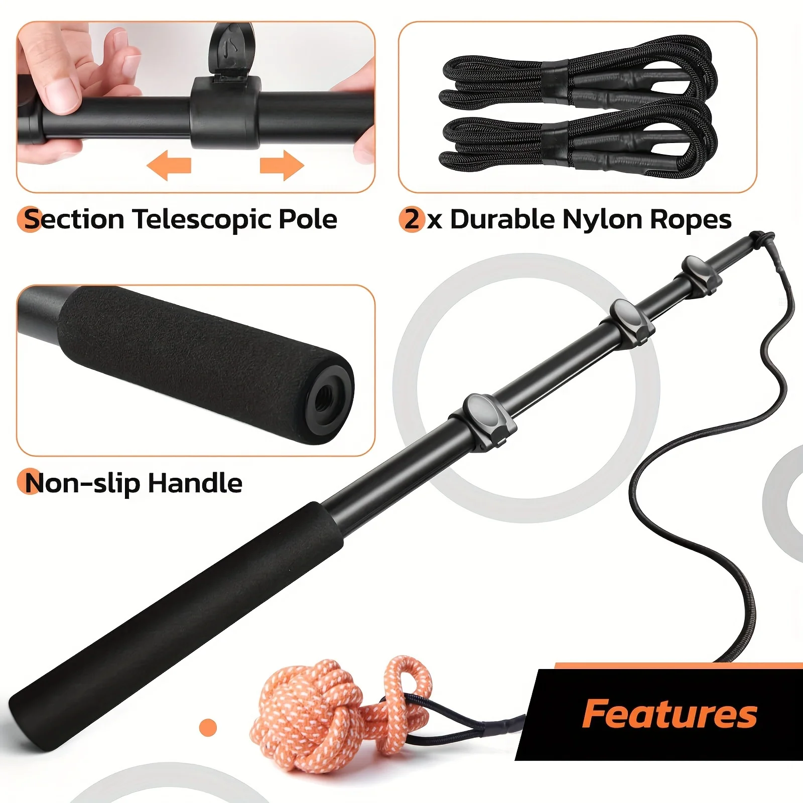 Interactive Dog Flirt Pole 3