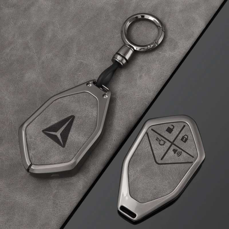 Zinc Alloy Car Key Case Cover For Changan Deepal S7 SL03 Remote Shell Key Fob Protector Accessoriees