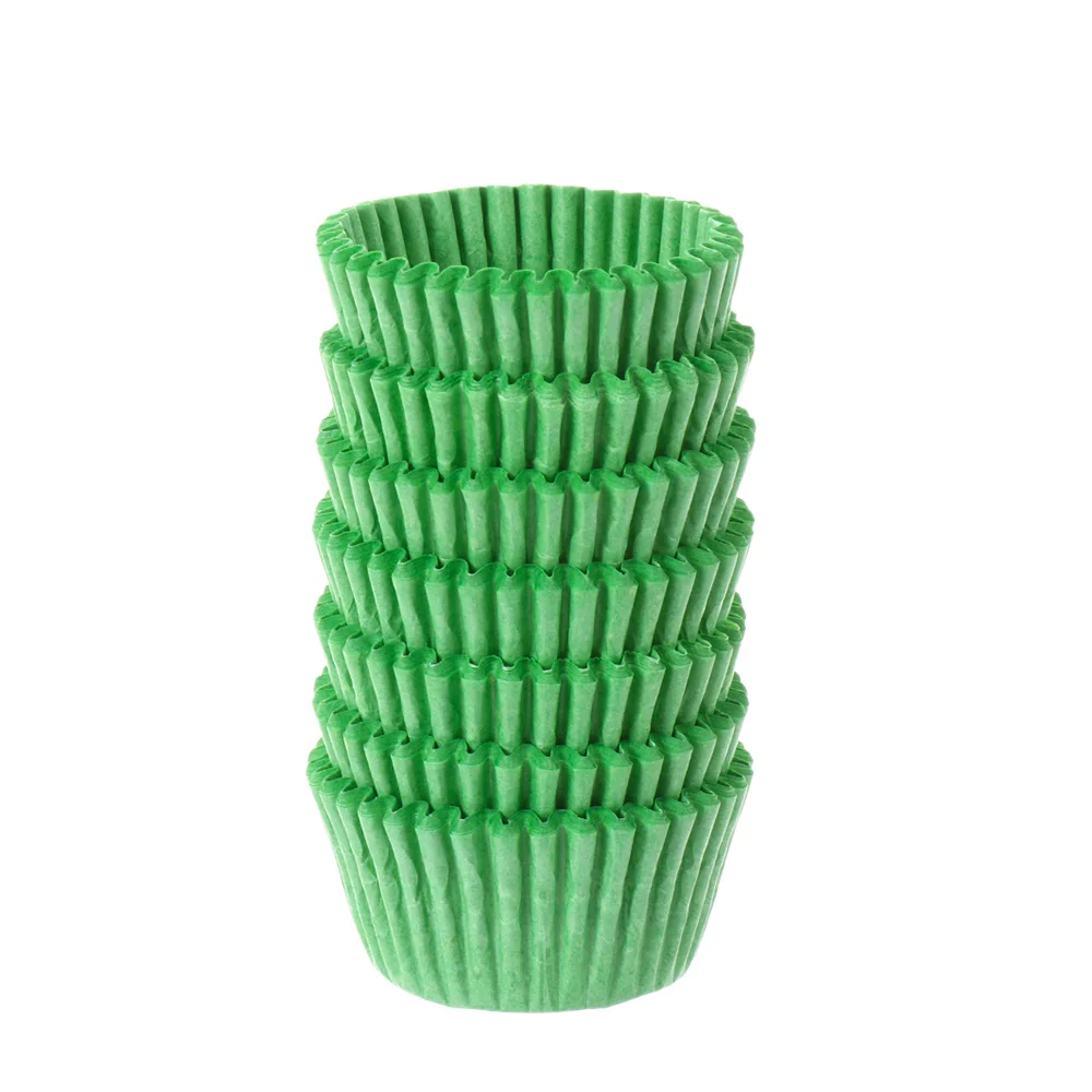 Mini Cupcake Vormpjes Papier - 500/1000 stuks (6 kleuren)