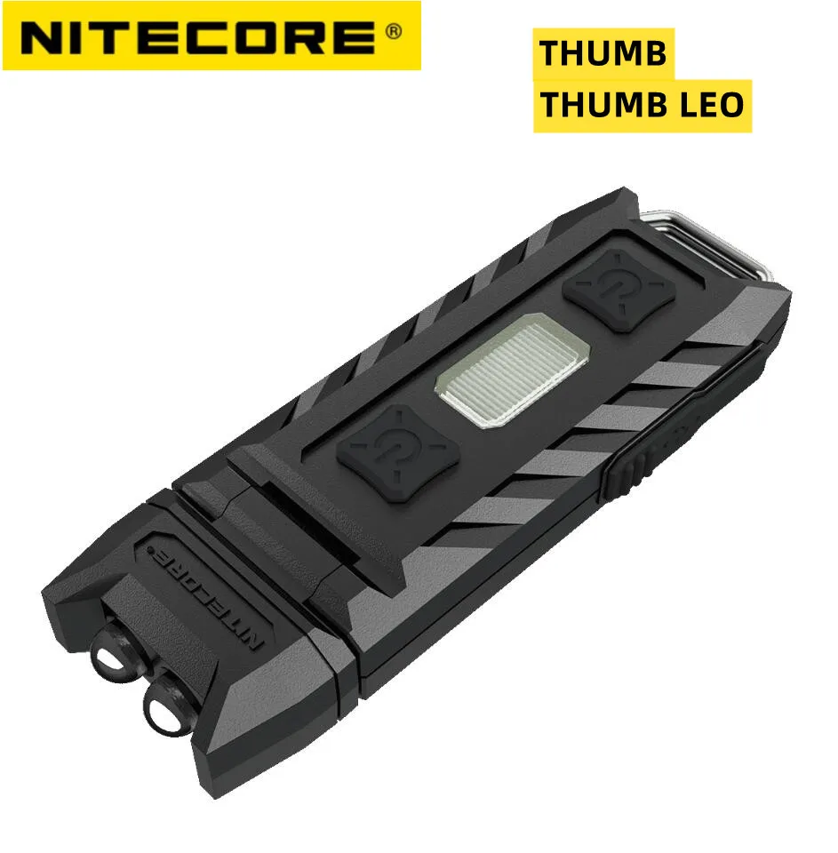 

NITECORE THUMB LEO THUMB KeyLight USB Rechargeable White Red UV Light LED Handy 85lumens Worklight Outdoor Camping EDC lamp