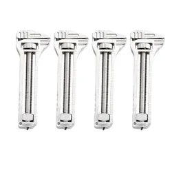 Compact Outdoor Multi - Tool Keychain for Hiking, Camping, and Emergency Survival (4PCS)