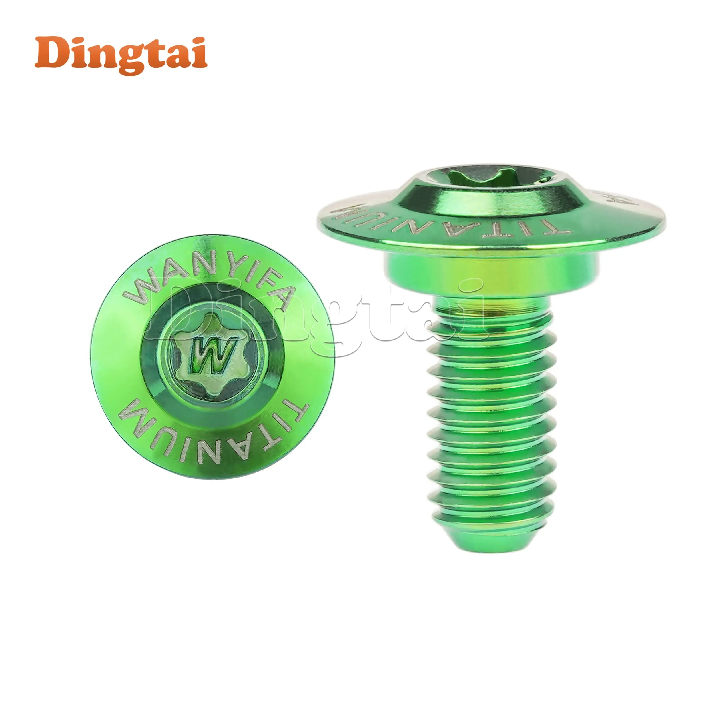 High-Strength Dingtai Titanium Alloy Step Bolt for Electric Motorcycle Side Plate
