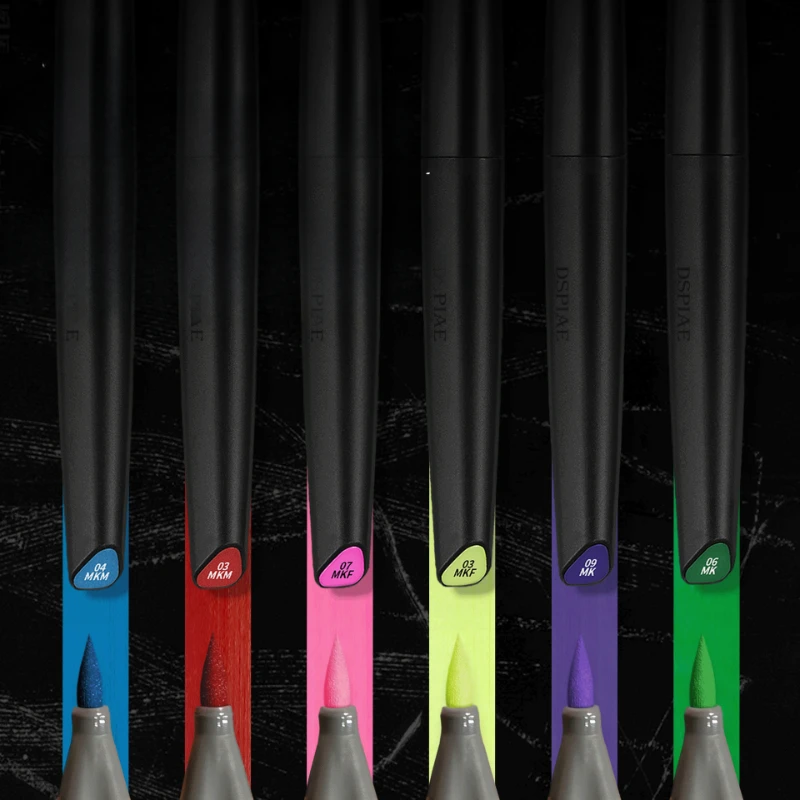 

Mark Pen Water-based Soft Head Basic Color Metal Color Compensation Pen with Controllable Thickness and Convenient Coloring