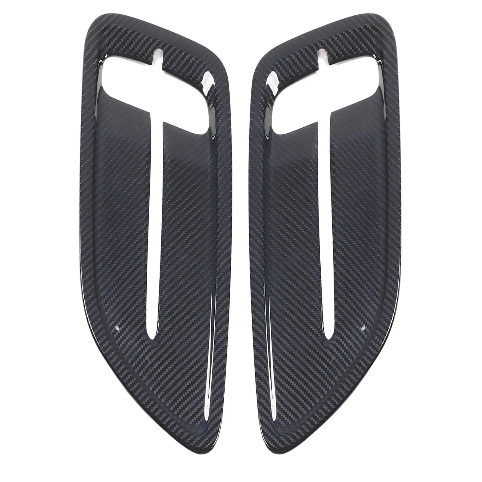 

2Pcs Carbon Fiber Engine Hood Air Vent Cover for Kia Stinger 2018 2023