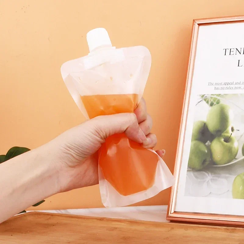 Soybean Milk Beverage Liquid Bag Heatable Portable External Bag Self-supporting Frosted Suction Nozzle Bags fresh keeping bags food storage bags plastic food storage bags plastic packaging bags