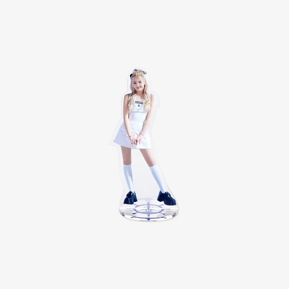 NEW KPOP ITZY Acrylic Stand Display Desktop Ornament Yeji Ryujin Yuna Chaeryeong Standing Model Tabletop Decoration Fans Gift